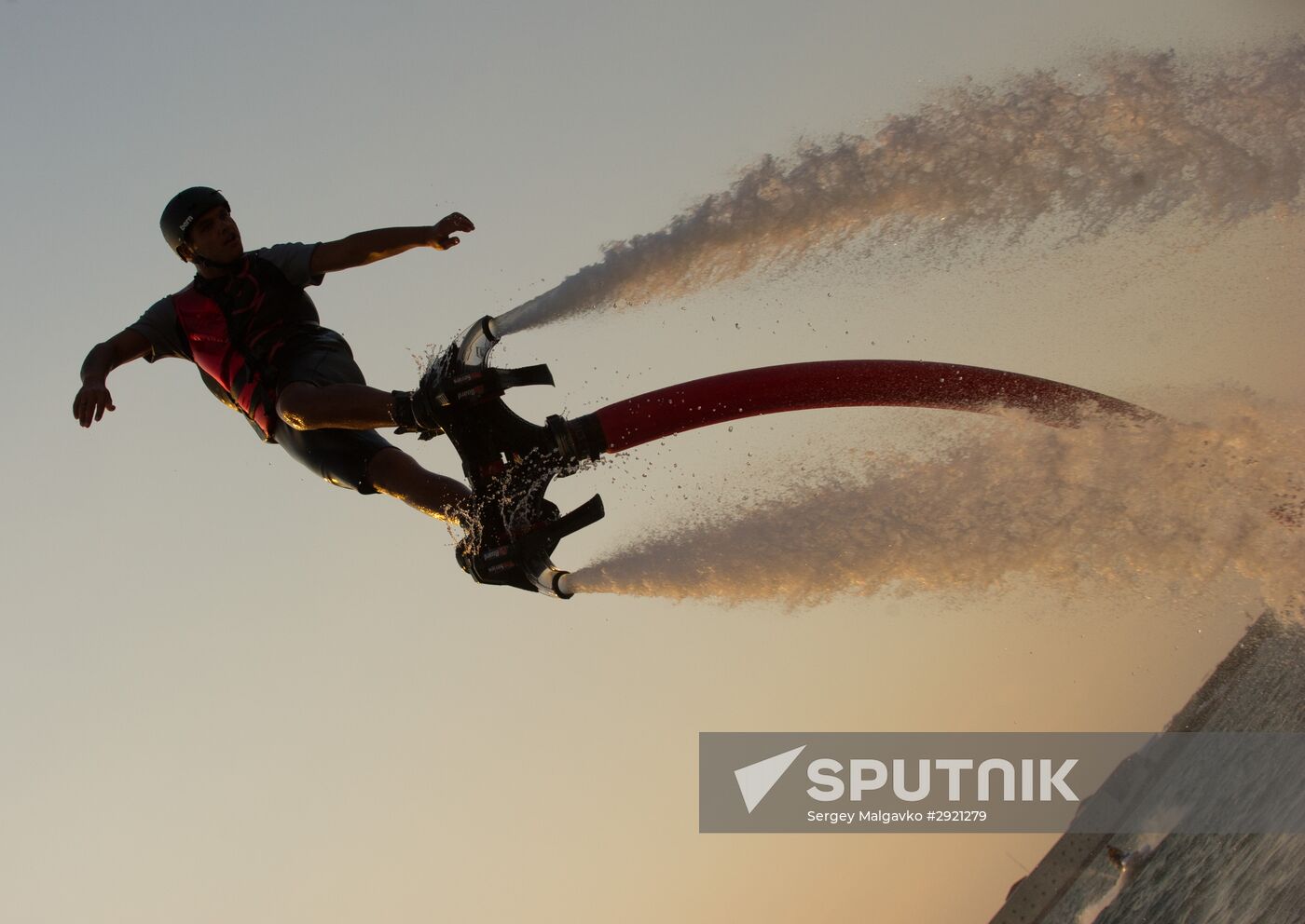 Russian flyboard championship in Sevastopol