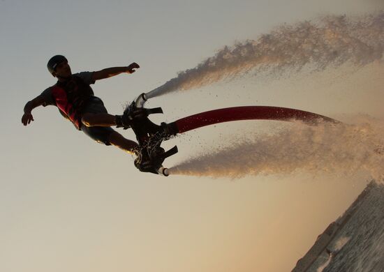 Russian flyboard championship in Sevastopol