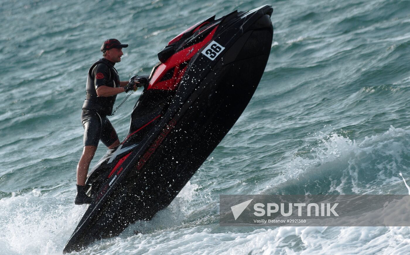 Russian flyboard championship in Sevastopol
