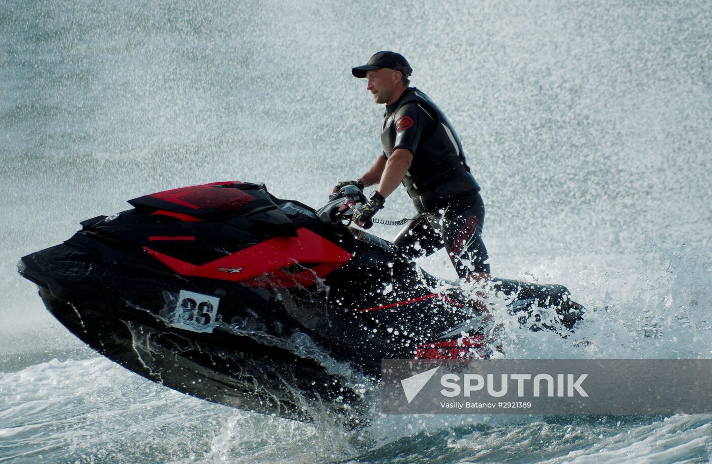 Russian flyboard championship in Sevastopol