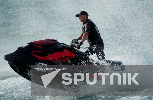 Russian flyboard championship in Sevastopol