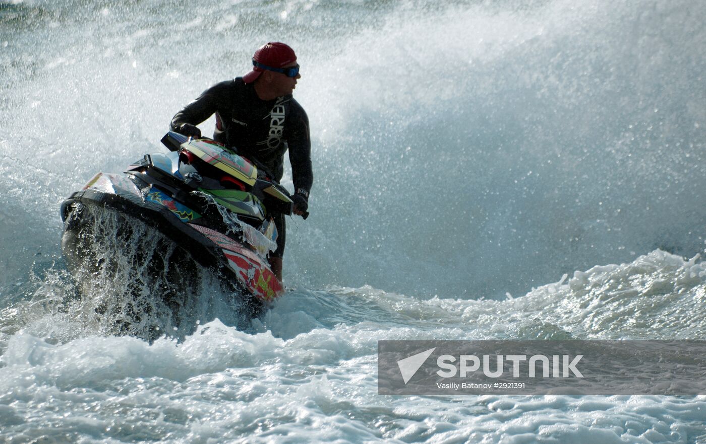 Russian flyboard championship in Sevastopol