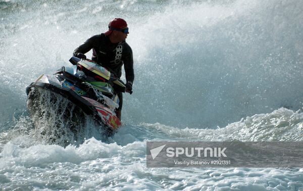 Russian flyboard championship in Sevastopol