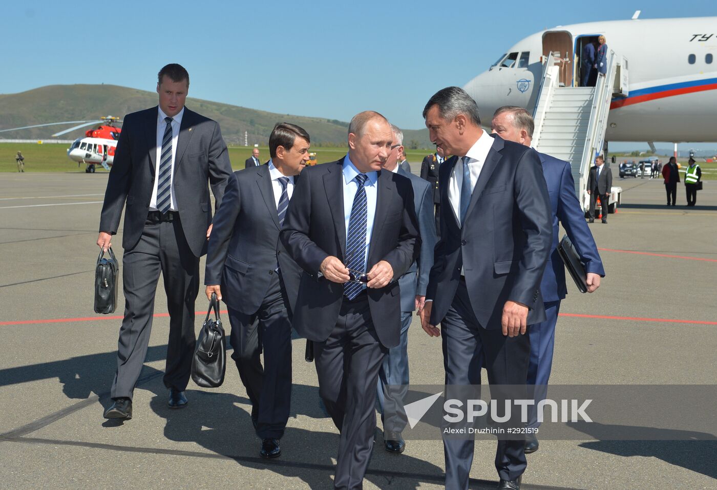 President Vladimir Putin visits Altai Territory