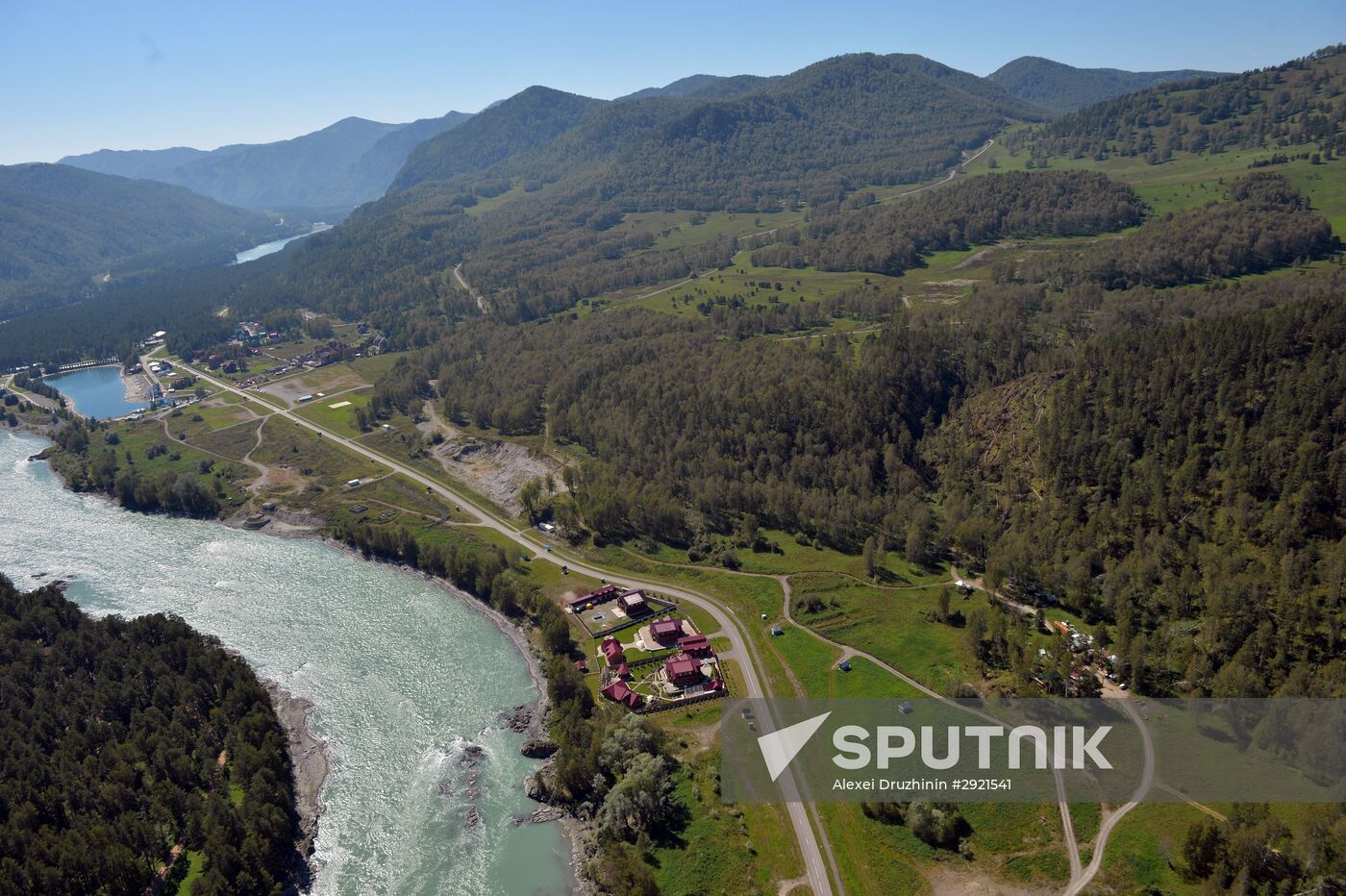 President Vladimir Putin visits Altai Territory