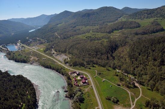 President Vladimir Putin visits Altai Territory