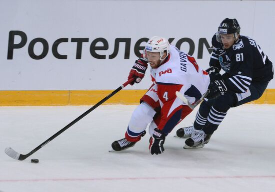 Kontinental Hockey League. Admiral vs. Lokomotiv