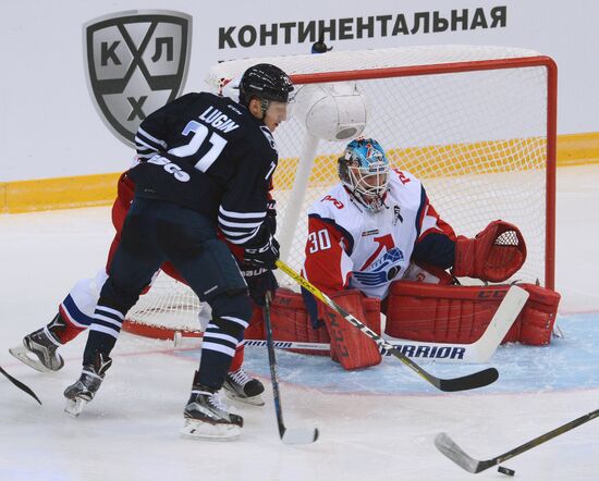 Kontinental Hockey League. Admiral vs. Lokomotiv