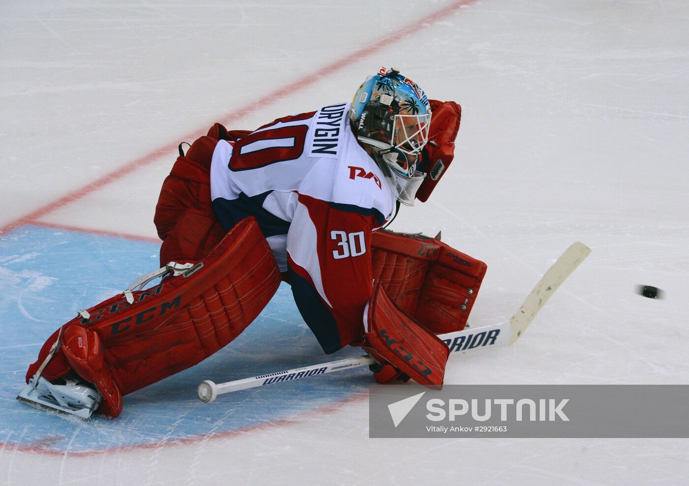 Kontinental Hockey League. Admiral vs. Lokomotiv