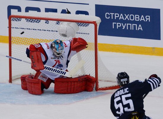 Kontinental Hockey League. Admiral vs. Lokomotiv