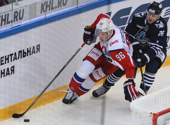 Kontinental Hockey League. Admiral vs. Lokomotiv