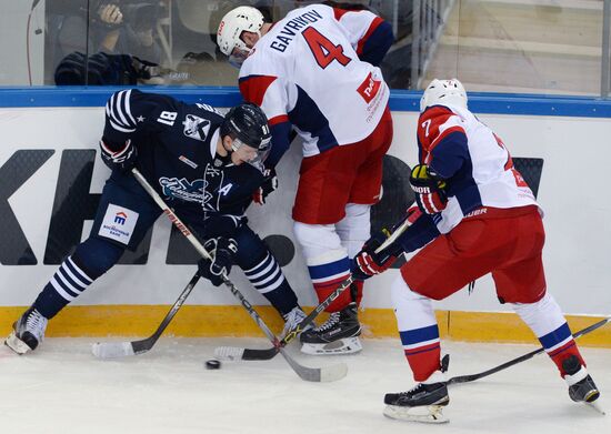 Kontinental Hockey League. Admiral vs. Lokomotiv