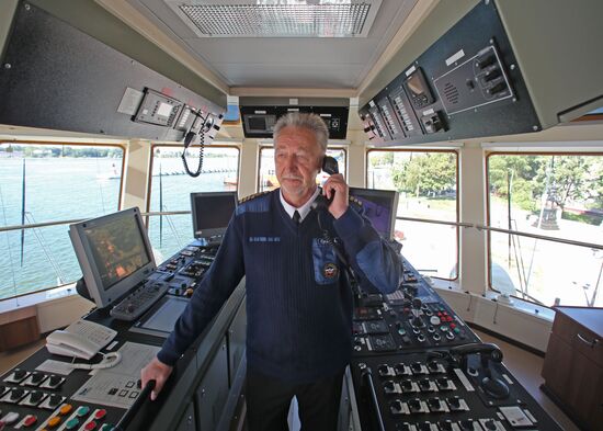 New SB-123 rescue and salvage tug arrives in Baltiysk port