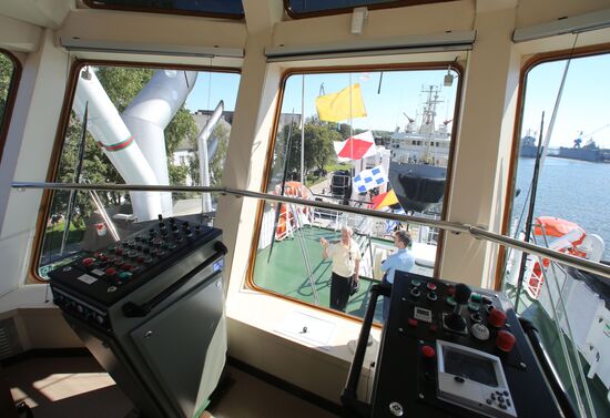 New SB-123 rescue and salvage tug arrives in Baltiysk port