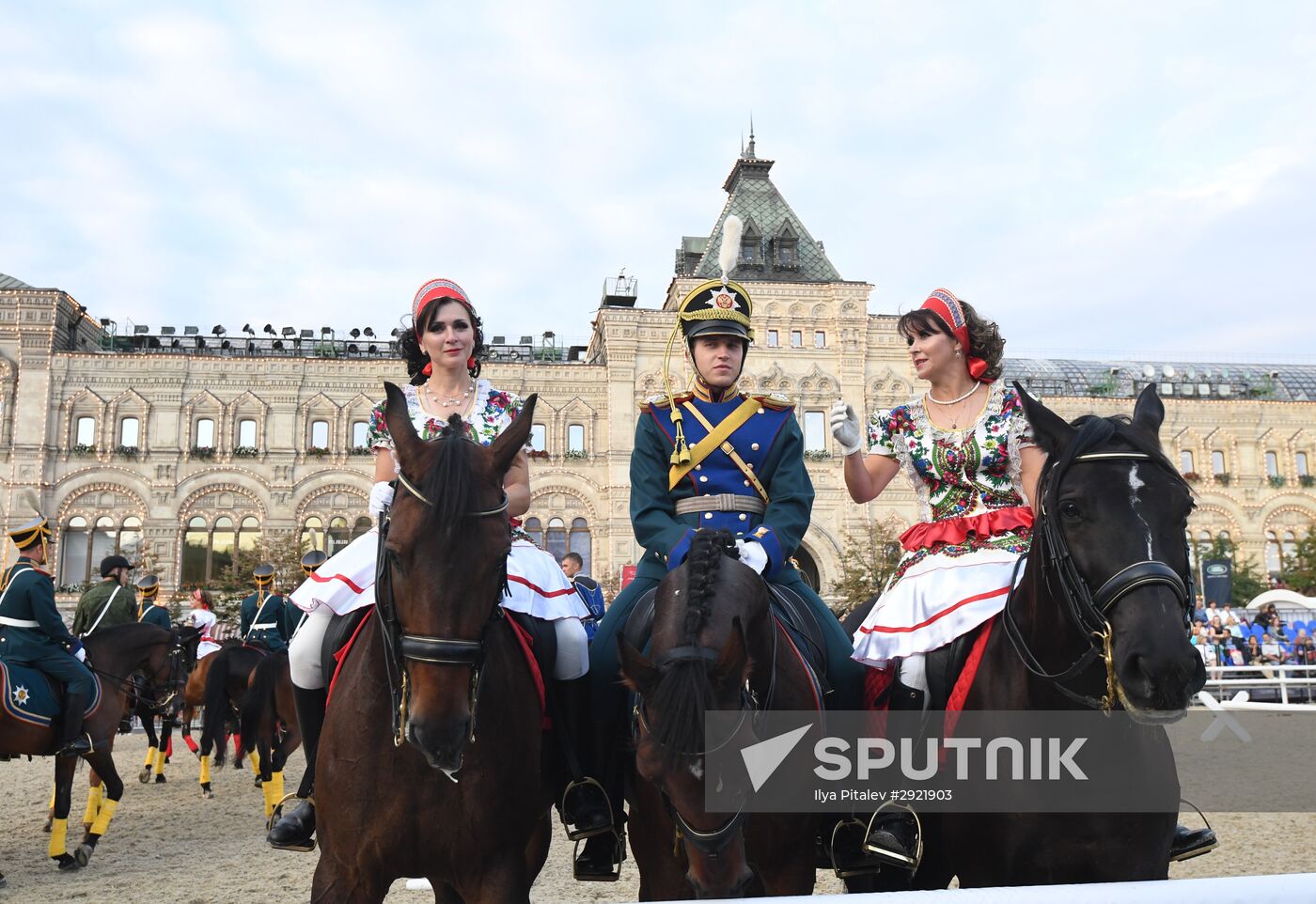 Dress rehearsal of Spasskaya Tower Festival