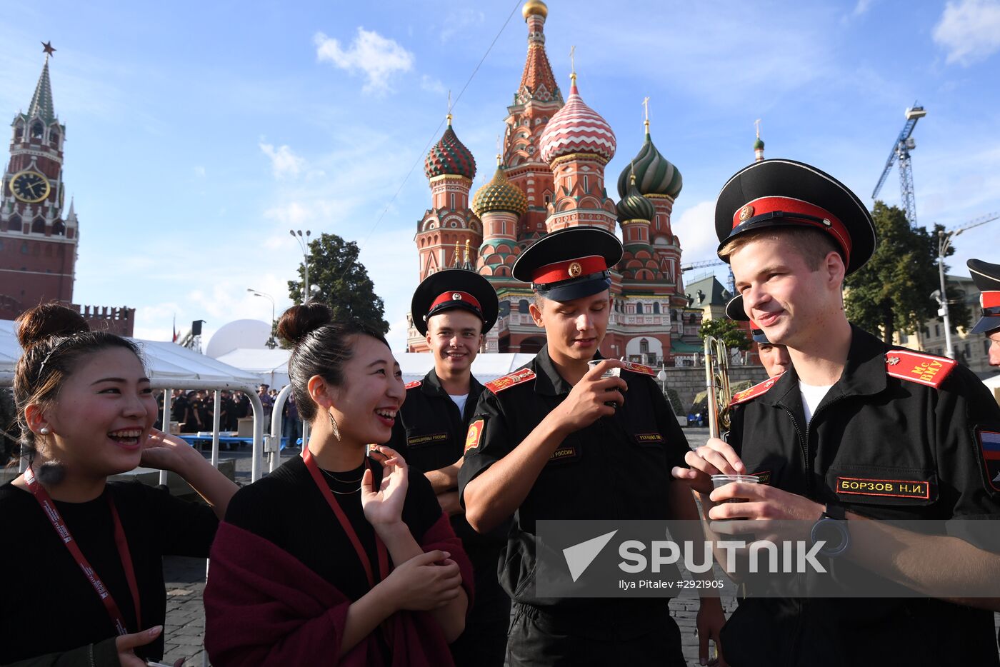 Dress rehearsal of Spasskaya Tower Festival
