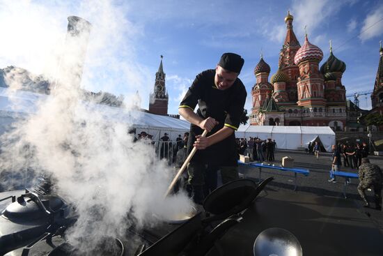 Dress rehearsal of Spasskaya Tower Festival