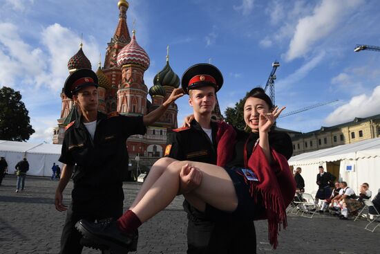 Dress rehearsal of Spasskaya Tower Festival