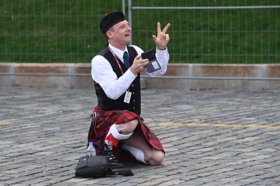 Dress rehearsal of Spasskaya Tower Festival