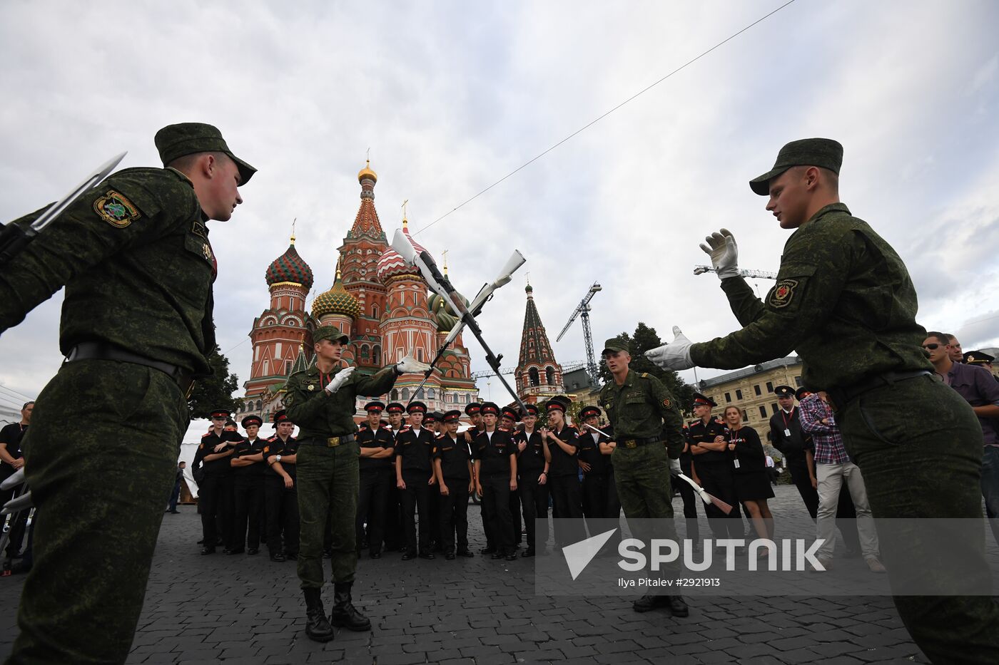 Dress rehearsal of Spasskaya Tower Festival
