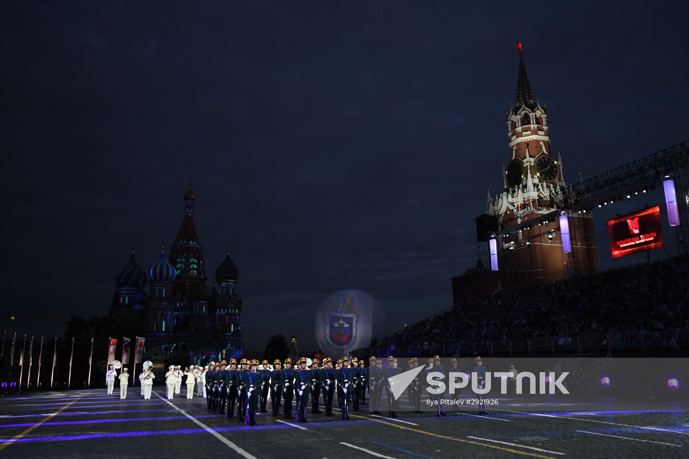 Dress rehearsal of Spasskaya Tower Festival