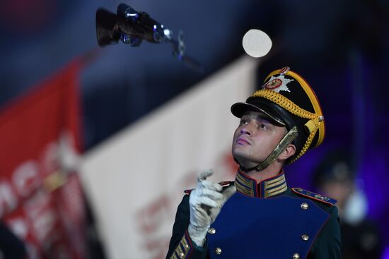 Dress rehearsal of Spasskaya Tower Festival