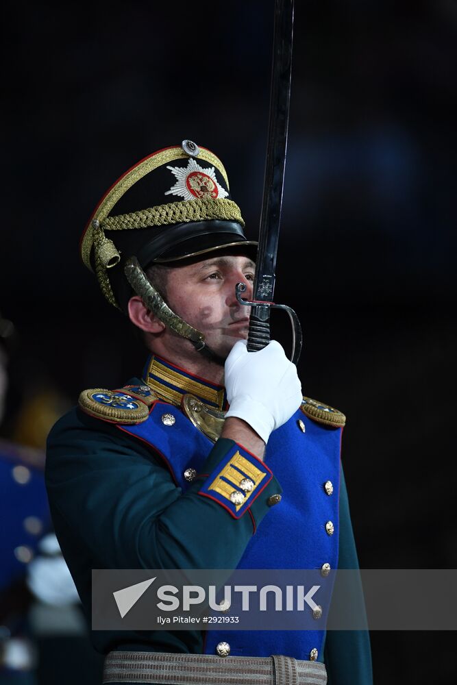 Dress rehearsal of Spasskaya Tower Festival