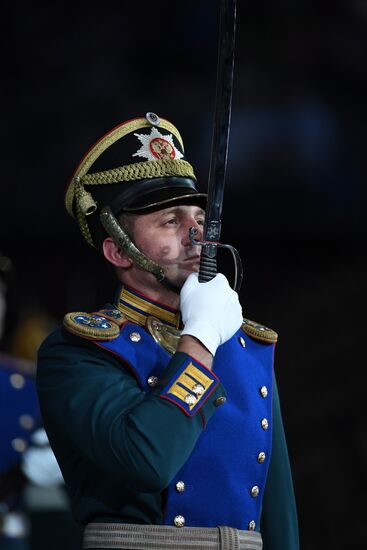 Dress rehearsal of Spasskaya Tower Festival
