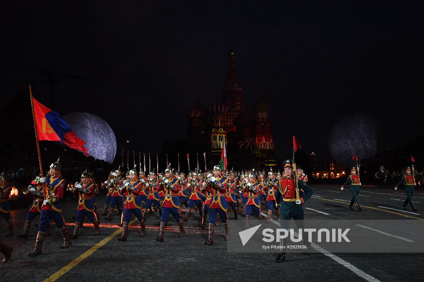 Dress rehearsal of Spasskaya Tower Festival