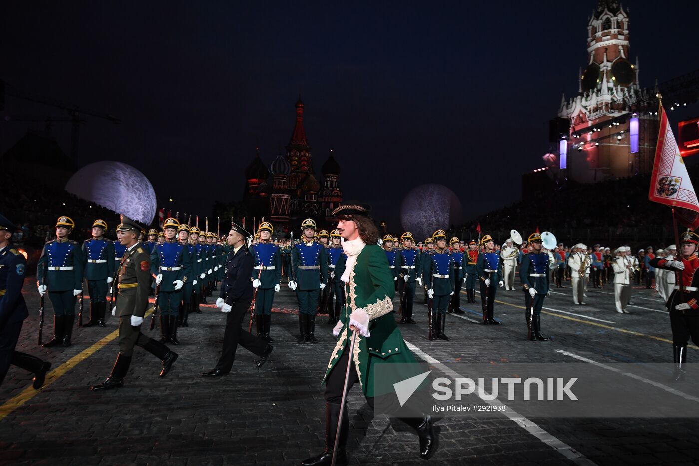 Dress rehearsal of Spasskaya Tower Festival