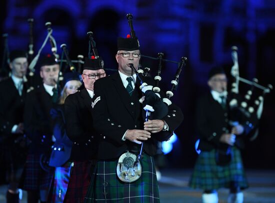 Dress rehearsal of Spasskaya Tower Festival