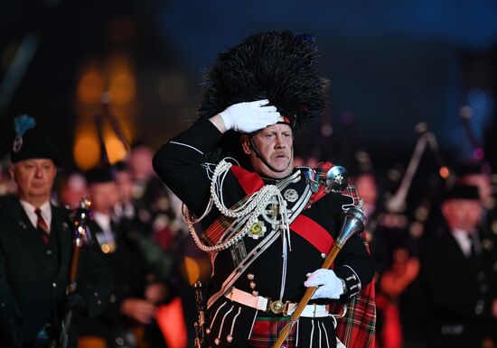 Dress rehearsal of Spasskaya Tower Festival