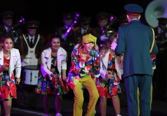 Dress rehearsal of Spasskaya Tower Festival
