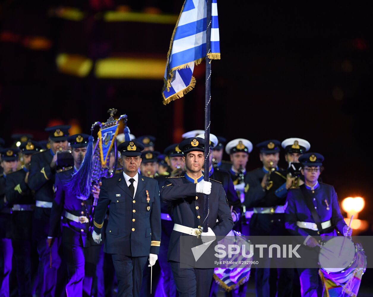 Dress rehearsal of Spasskaya Tower Festival