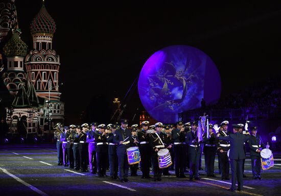 Dress rehearsal of Spasskaya Tower Festival