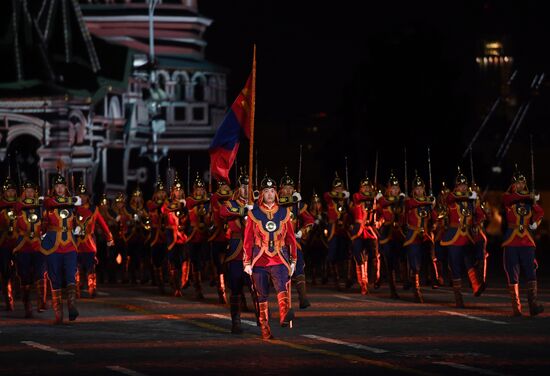 Dress rehearsal of Spasskaya Tower Festival