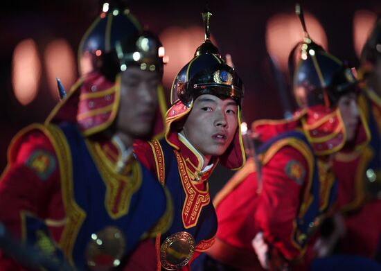 Dress rehearsal of Spasskaya Tower Festival
