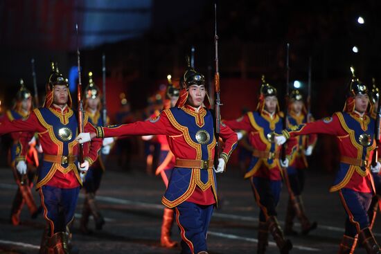 Dress rehearsal of Spasskaya Tower Festival