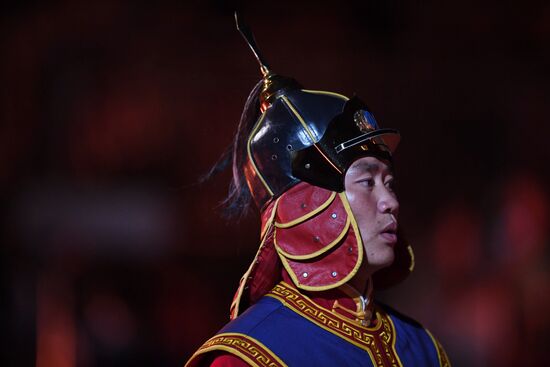 Dress rehearsal of Spasskaya Tower Festival