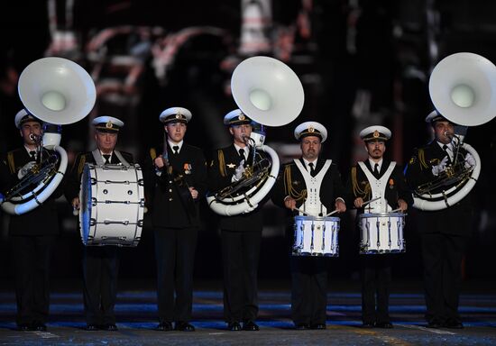 Dress rehearsal of Spasskaya Tower Festival