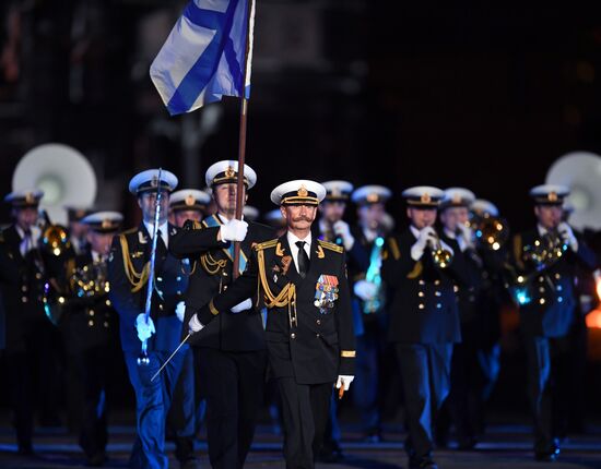 Dress rehearsal of Spasskaya Tower Festival