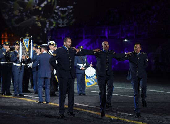 Dress rehearsal of Spasskaya Tower Festival