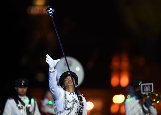 Dress rehearsal of Spasskaya Tower Festival