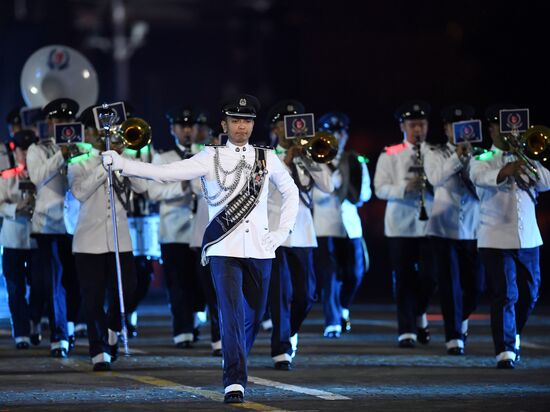 Dress rehearsal of Spasskaya Tower Festival