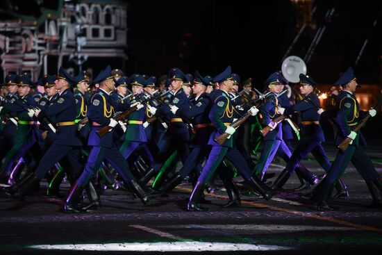 Dress rehearsal of Spasskaya Tower Festival