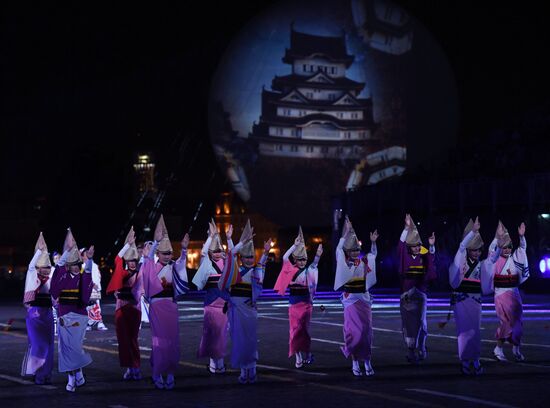 Dress rehearsal of Spasskaya Tower Festival