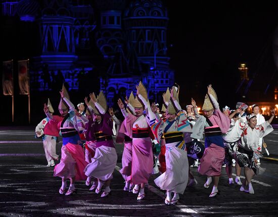 Dress rehearsal of Spasskaya Tower Festival