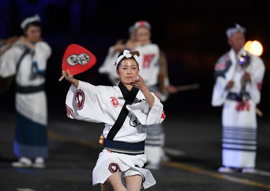 Dress rehearsal of Spasskaya Tower Festival