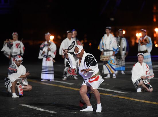 Dress rehearsal of Spasskaya Tower Festival