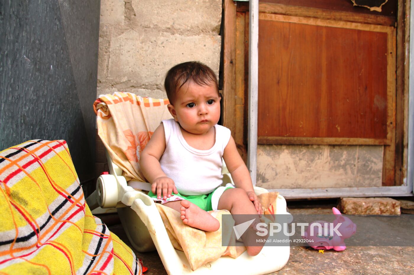 Refugees in Aleppo